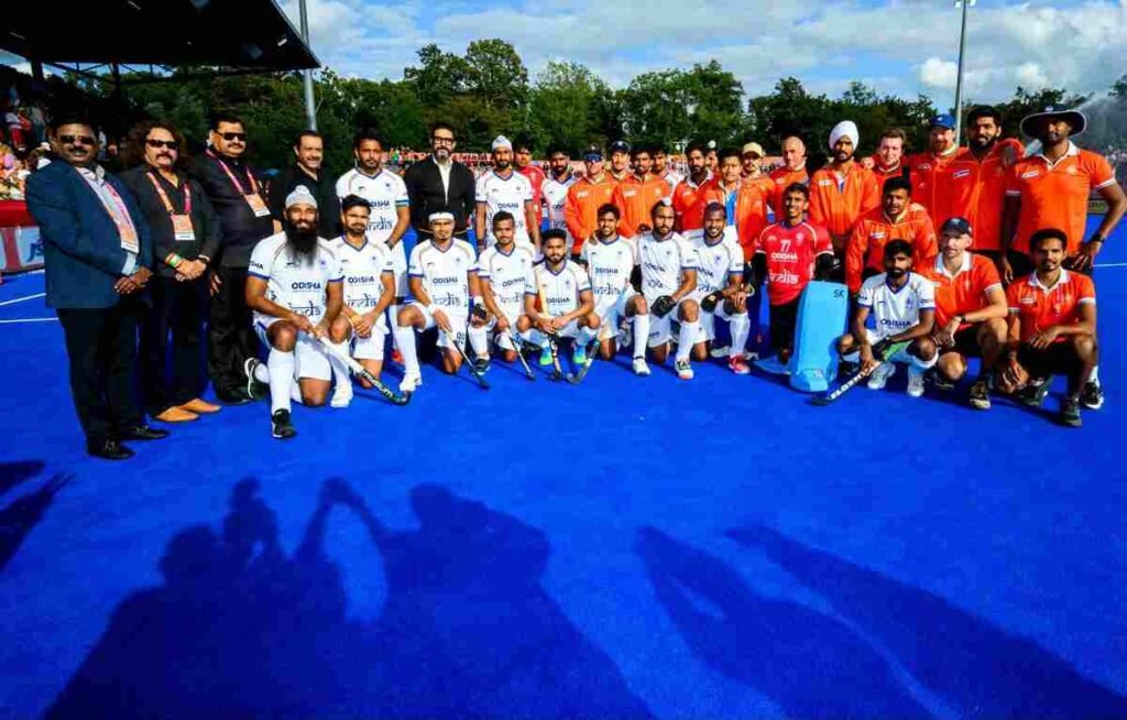 Abhishek Bachchan, Abhishek Bachchan Hockey World Cup, FIH Hockey World Cup 2026, India Netherlands Hockey World Cup, India vs Netherlands hockey, Rahul Dravid Hockey World Cup, Steve Waugh Hockey World Cup, Jamie Dwyer Hockey World Cup, European T20 Premier League, ETPL 2026, Abhishek Bachchan ETPL, Rahul Dravid Dublin Guardians, Amsterdam Flames, Wagener Stadium Amstelveen, Harmanpreet Singh, European cricket league, ETPL opening match, ETPL schedule, Rotterdam Dockers, cricket and hockey, Hockey World Cup Netherlands